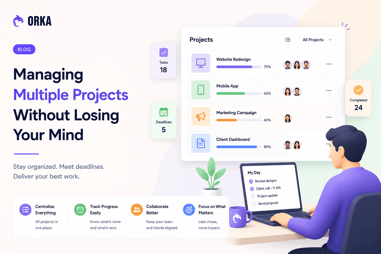 Managing Multiple Projects Without Losing Your Mind